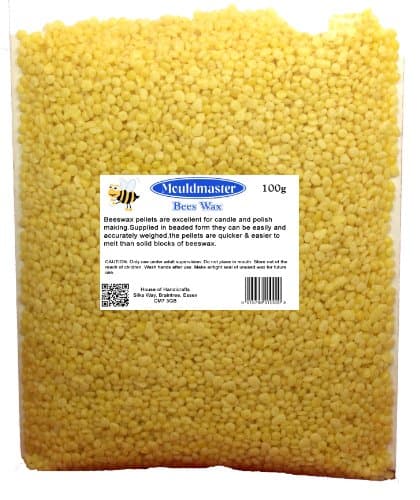 Image of Mouldmaster 100 g Bees Wax, Golden Yellow