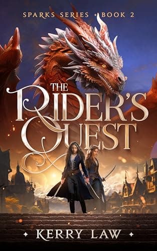 Image of The Rider's Quest: A Dragon Rider Fantasy Adventure (Sparks Series Book 2)