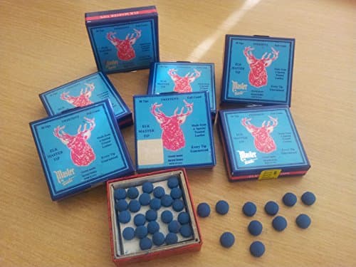 Image of 10mm Elk Master Tips for Snooker or Pool Cue (5)