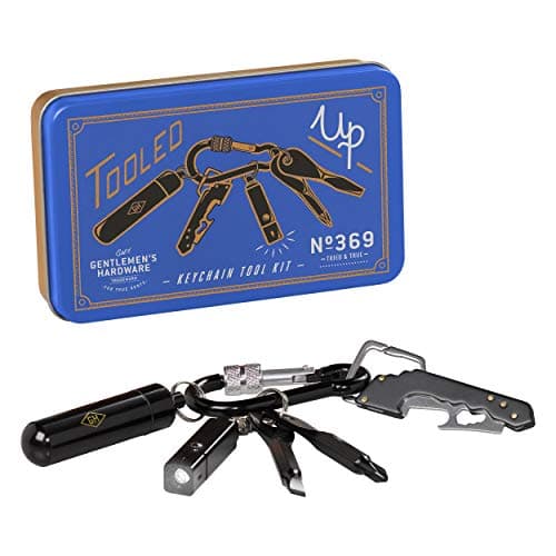 Image of Gentlemen's Hardware Everyday Keychain Tool Kit, Black