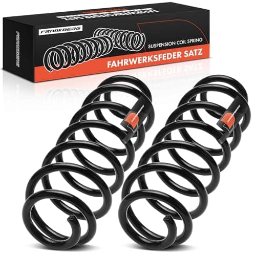 Image of Frankberg 2x Coil Spring Rear Axle Compatible with 3008 MPV 0U 2009-2016 Replace# 4266759