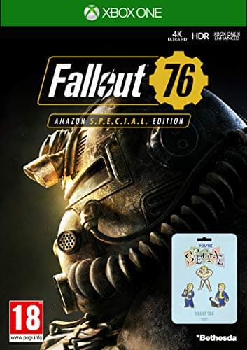 Image of Bethesda Fallout 76: S.*.*.C.*.*.L. Edition (Game + 3 Pin Badges) (Amazon EU Exclusive) (Xbox One)