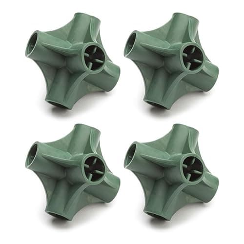 Image of Oakland Gardens Flexi Ball Bamboo Cane Connectors Frame Caps Fruit Cage Netting Plant Support | 10 Balls