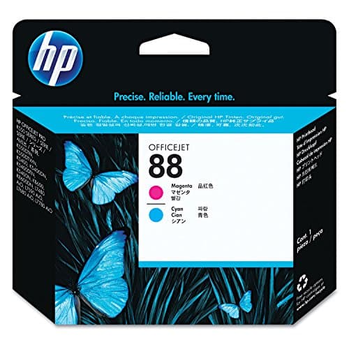 Image of HP C9382A 88 Original Printhead, Magenta and Cyan, Pack of 1