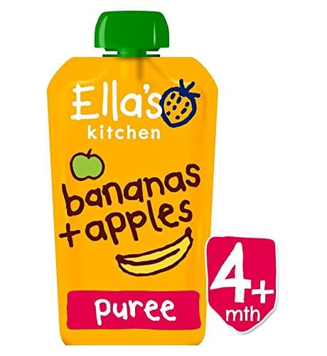 Image of Ella's Kitchen Apples + Bananas Stage 1 from 4 Months 120g