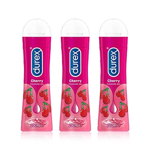 Image of Durex - Cheeky Cherry Lube - 100ml x 3