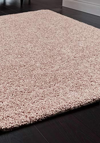 Image of Buddy Rug Buddy Mat My Rug 100% Polyproplene Frisee Rug (Nude Pink, 100x150cm)