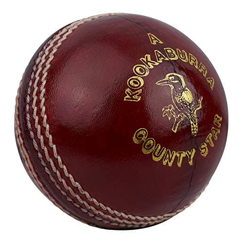 Image of Kookaburra County Star Cricket Ball 5.5oz, Red, Mens