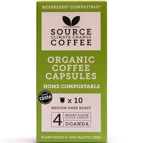 Image of Source Climate Change Coffee Organic Uganda Mount Elgon Source Coffee 10 Capsules, 0.25kg