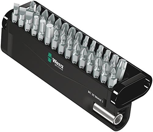 Image of Wera Bit-Check 30 Metal 1 General bit set for drill/drivers, Metal jointing, PZ,PH,Hex-Plus,TX 30 piece, 05057434001