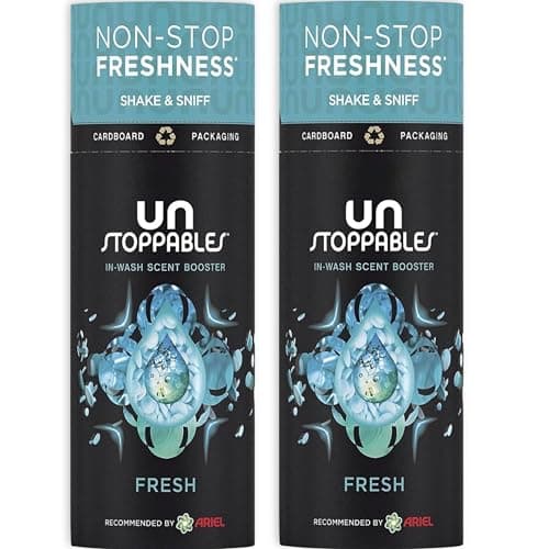 Image of In-Wash Scent Booster Beads 2x176g Unstoppables Twin Pack – Long Lasting Laundry Perfume, Up to 12 Weeks Freshness, Fabric Freshener for Clothes, Bedding & Towels, No Residue Formula