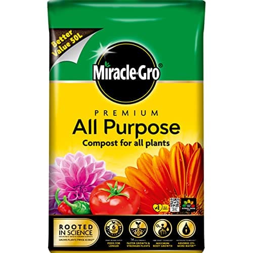 Image of Miracle-Gro Premium All Purpose Compost, 50L