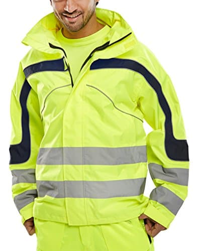 Image of ETON BREATHABLE EN471 JACKET SATURN YELLOW 6XL