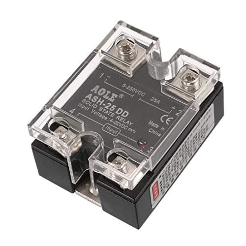 Image of sourcing map ASH-25DD 4-32VDC to 5-250VDC 25A Single Phase Solid State Relay DC-DC Relay