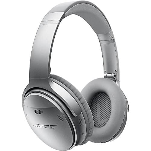 Image of Bose QuietComfort 35 (Series I) Wireless Headphones, Noise Cancelling - Silver [Old Model]