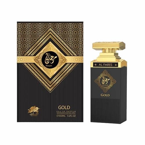 Image of Unisex Gold Eau de Parfum – 100ml Fruity Floral Oriental Fragrance with Peach, Apple Blossom, Rose, Patchouli & Musk – Long-Lasting Scent for Him & Her
