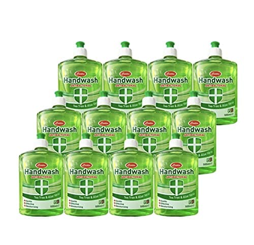 Image of Certex Antibacterial Hand Wash Tea Tree & Aloe Vera - Green (pack of 12)