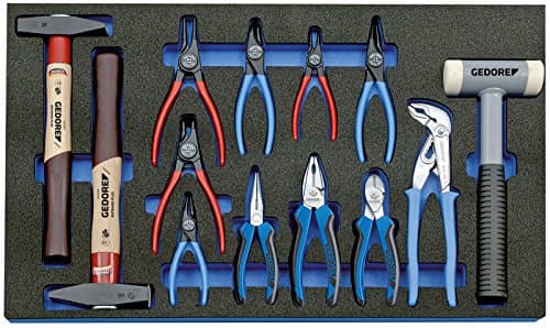 Image of Gedore 2005 CT4-8000 - Tool Assortment in CT 4/4 Module, 13 pcs