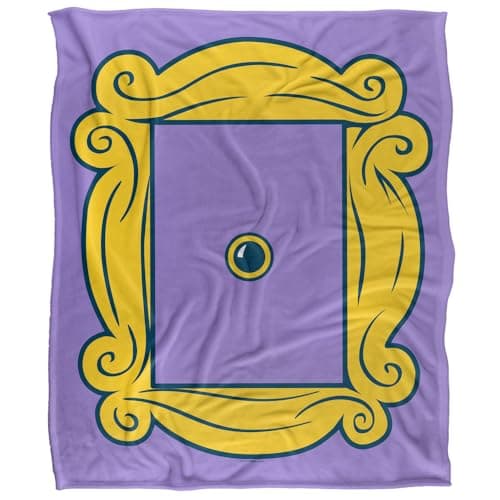 Image of Friends Door Silky Touch Super Soft Throw Blanket 152 X 127 cm, White