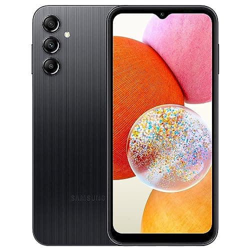 Image of Samsung GALAXY A14 5G BLACK 6.6IN 4GB 64GB ANDROID 13 (Renewed)