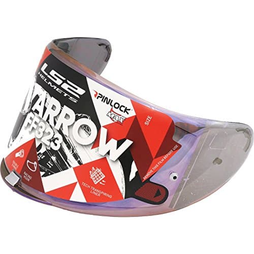 Image of LS2 800012517 FF323 Visor Iridium Blue