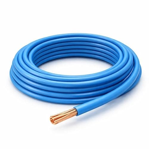 Image of 1.5mm 6491x Single Core Conduit Cable | Blue 5m Length PVC Stranded | BASEC Approved
