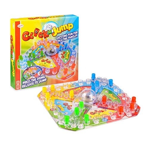 Image of Toyrific | Complete Traditional Classic Family Game Board, Click and Jump Frustration, for Kids and Adults