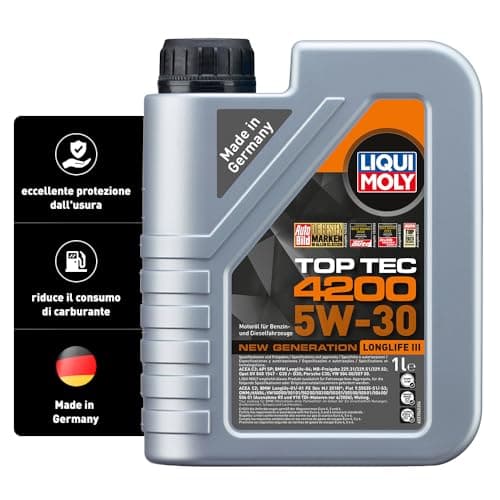 Image of Liqui Moly Top Tec 4200 5W-30 New Generation 1 Litre Automotive Care