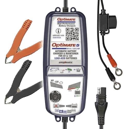 Image of OptiMate 5 Select 6V 12V Classic Car Smart Automatic Battery Charger Optimiser