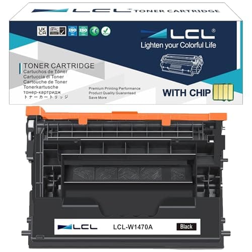 Image of LCL 147A Toner Cartridge Replacement for HP 147A W1470A 147X W1470X for HP Laserjet Enterprise M610 M611 M612 M611dn M611x M612dn M612x MFP M634z M635fht M635 M636fh Flow MFP M634h M635z M636z (1Pack)