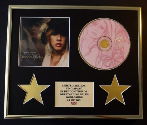 Image of STEVIE NICKS/CD DISPLAY/LIMITED EDITION/COA/CRYSTAL VISIONS