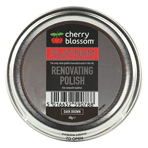 Image of Cherry Blossom Footwear Renovating Shoe Polish, Dark Brown, 40G UK