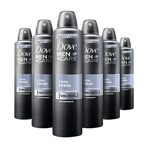 Image of Dove Cool Fresh Anti-Perspirant Deodorant Aerosol for Men 250 ml - Pack of 6
