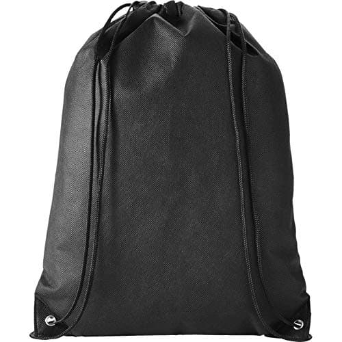 Image of Bullet Evergreen Non Woven Premium Rucksack (34 x 42cm) (Solid Black)