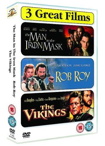 Image of The Man In The Iron Mask/Rob Roy/The Vikings [DVD]