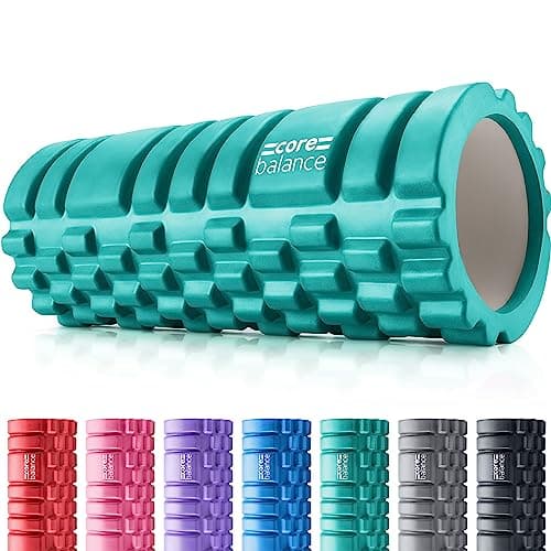 Image of Core Balance Foam Roller for Deep Tissue Muscle Massage, Trigger Point Grid Sports Massager, Fitness Gym Physio