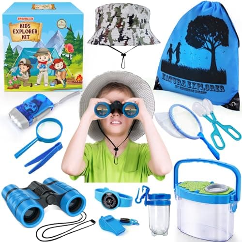 Image of Bug Catcher Set and Kids Explorer Kit, Outdoor Bug Catching Explorer Adventure Kit, Summer Outdoor Toys for Kids Ages 4-8