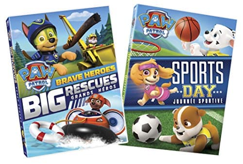 Image of PAW PATROL: Brave Heroes Big Rescues / Sports Day 2-Pack (Bilingual)