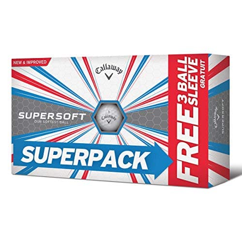 Image of Callaway Supersoft Golf Balls (Pack of 12) - White