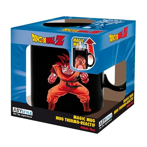 Image of ABYstyle Dragon Ball DBZ/ Goku Heat Change Ceramic Novelty Coffee & Tea 460ml / 15.5oz Mug