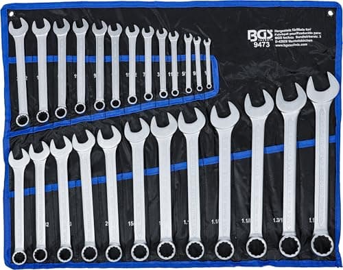 Image of BGS 9473 | Combination Spanner Set | Inch Sizes | 1/4" - 1.1/4" | 25 pcs.