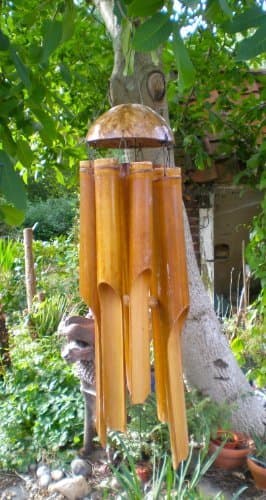 Image of Extra Large Fair Trade Bamboo Wind Chime from Bali