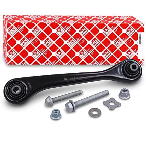 Image of febi bilstein 40439 Control Arm with bushes, screws nuts, lock washer and washer, pack of one