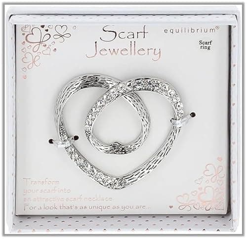 Image of equilibrium Scarf Ring Sparkle Heart 334893