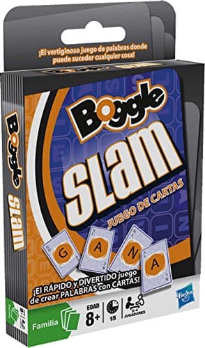 Image of Hasbro 05255546 – Boggle Slam Card Game Spanish Version