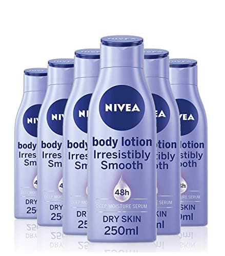 Image of Nivea Irresistibly Smooth Body Lotion, 250 ml, Pack of 6