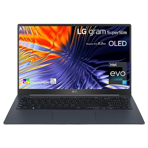 Image of LG Electronics gram 2023 SuperSlim 15Z90RT 15 inch ultra-lightweight OLED laptop, 13th Gen Intel Evo i7-1360P platform, 16GB RAM, 2TB SSD, Dolby ATMOS, Windows 11 (Neptune Blue)