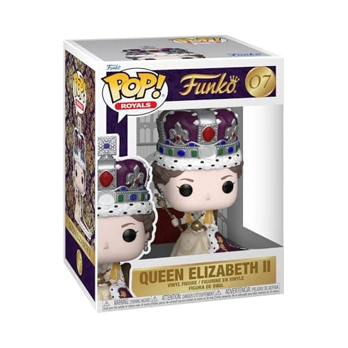 Image of Funko POP! Premium: Queen Elizabeth II - Coronation - Collectable Vinyl Figure - Gift Idea - Official Merchandise - Toys For Kids & Adults - Model Figure for Collectors and Display