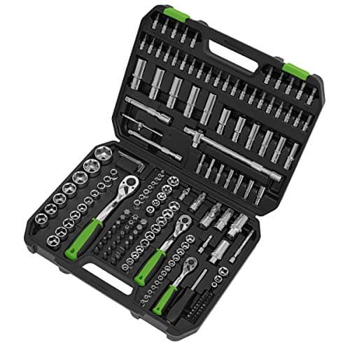 Image of Sealey S01211 171pc 1/4", 3/8" & 1/2"Sq Drive Socket Set - WallDrive®
