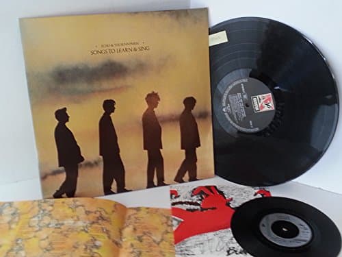 Image of ECHO AND THE BUNNYMEN songs to learn and sing, includes 7 inch single "the pictures on my wall", KODE 13
